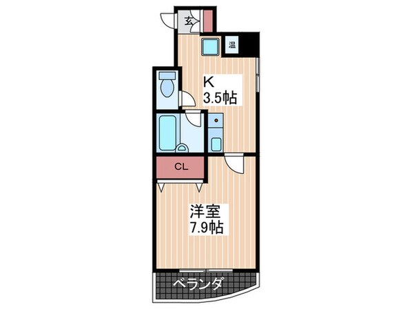 パラッツオ福本の物件間取画像